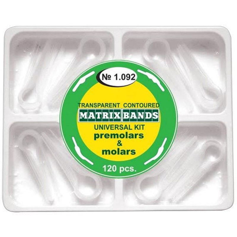 Matrici conturate Mylar cu maner de fixare - 120 bucati